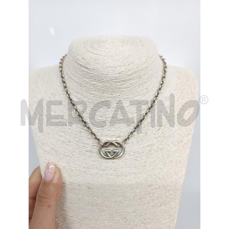 COLLANA GUCCI GG ARG | Mercatino dell'Usato Martina franca 1