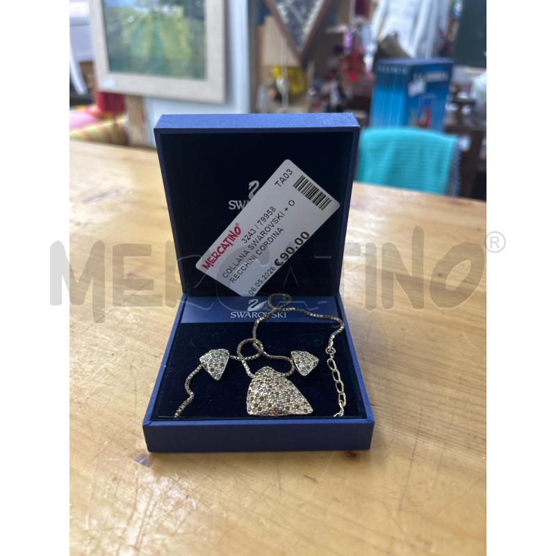 COLLANA SWAROVSKI + ORECCHINI CORDINATI | Mercatino dell'Usato Martina franca 1