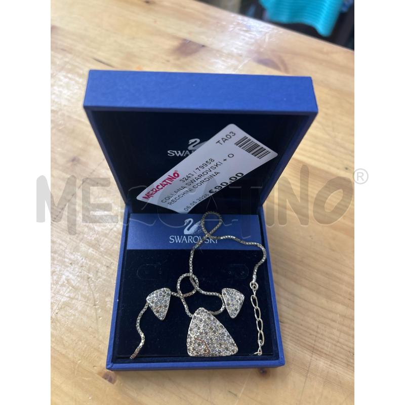 COLLANA SWAROVSKI + ORECCHINI CORDINATI | Mercatino dell'Usato Martina franca 2