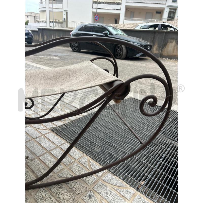 DONDOLO FERRO BATTUTO  | Mercatino dell'Usato Martina franca 3