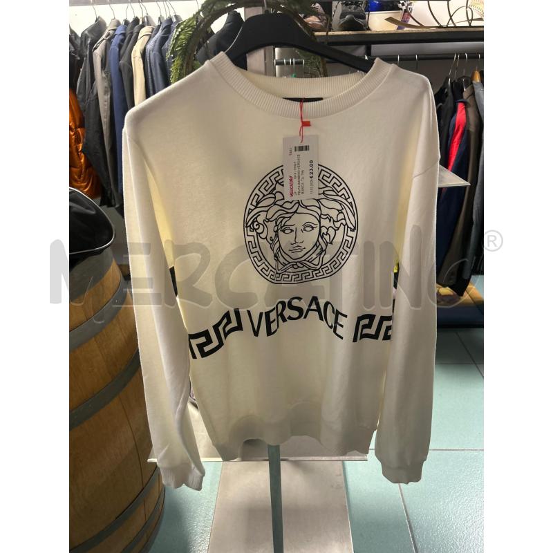 FELPA BAMBINO VERSACE BIANCA | Mercatino dell'Usato Martina franca 1