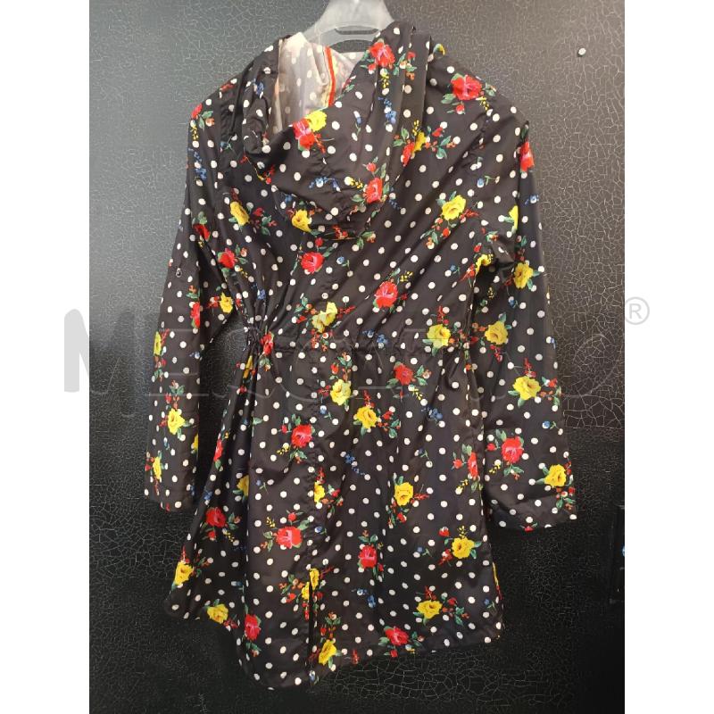 KWAY DONNA PAPRIKA NERO POIS FIORI | Mercatino dell'Usato Martina franca 2