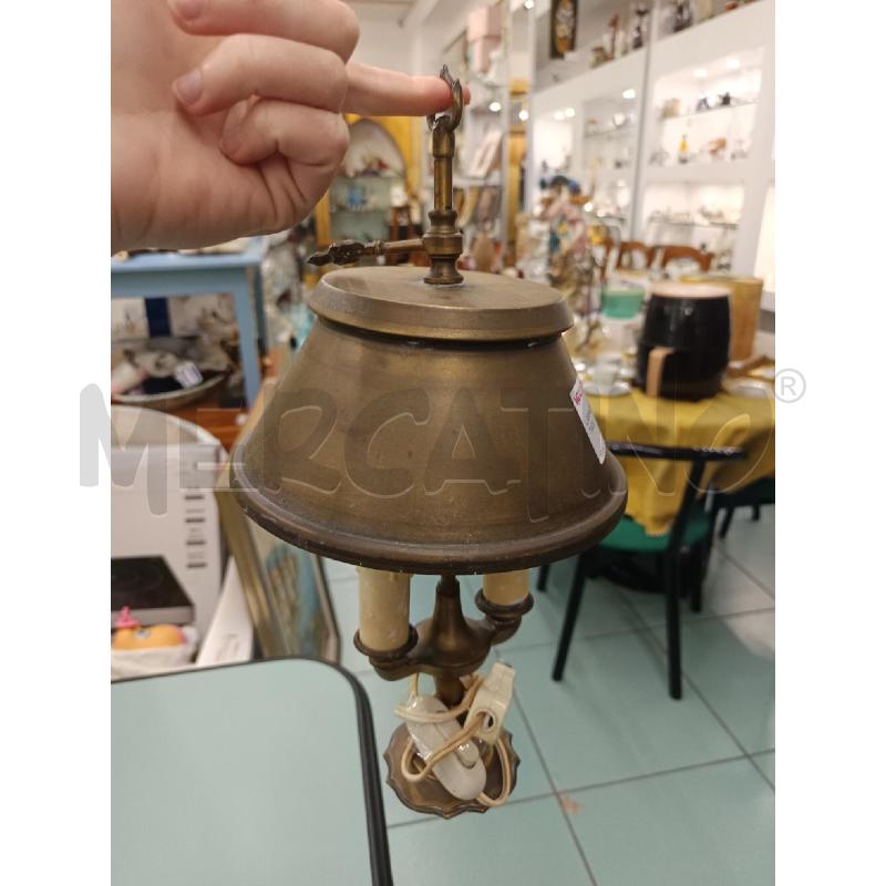 LAMPADA IN OTTONE VINTAGE  | Mercatino dell'Usato Martina franca 3