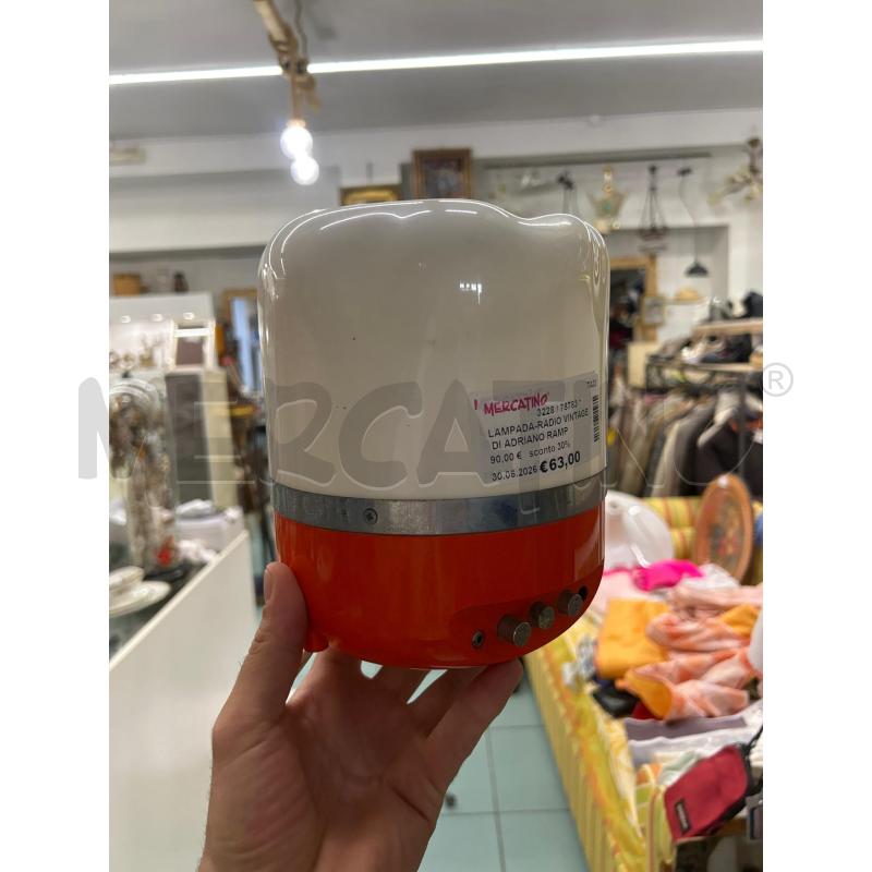 LAMPADA-RADIO VINTAGE DI ADRIANO RAMPOLDI | Mercatino dell'Usato Martina franca 1