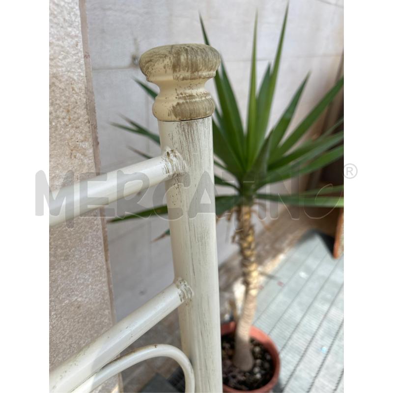 LETTINO FERRO BATTUTO BEIGE  | Mercatino dell'Usato Martina franca 3