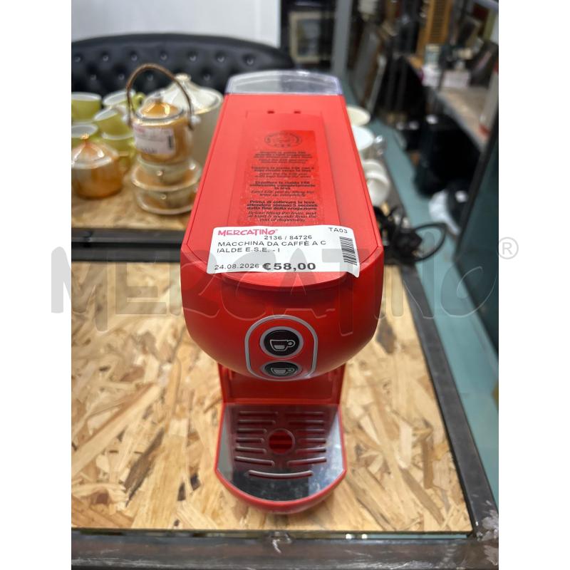 MACCHINA DA CAFFÈ A CIALDE E.S.E. - ILLY EASY ROSSA | Mercatino dell'Usato Martina franca 1