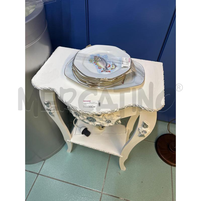 MOBILETTO CONSOLLE BIANCA | Mercatino dell'Usato Martina franca 1
