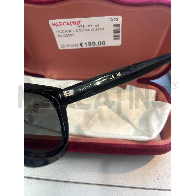 OCCHIALI DONNA GUCCI GG0208S | Mercatino dell'Usato Martina franca 3