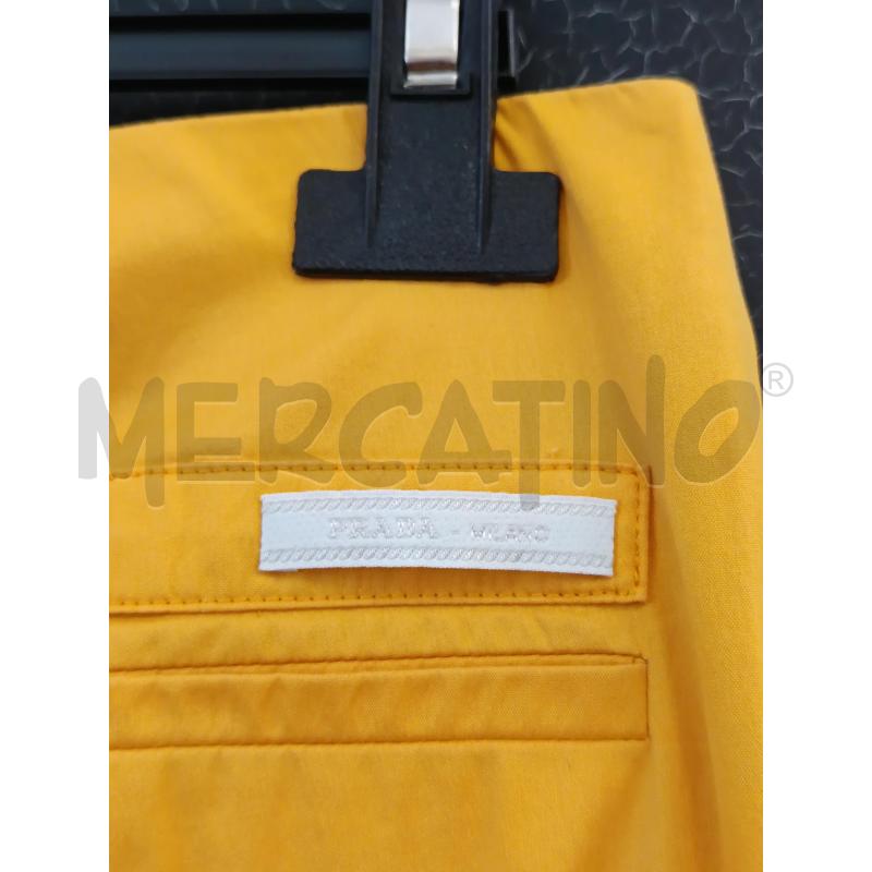 PANTALONE DONNA PRADA ARANCIONE | Mercatino dell'Usato Martina franca 3