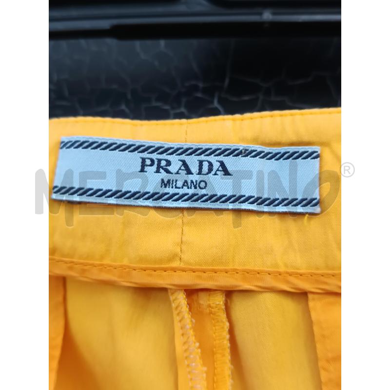 PANTALONE DONNA PRADA ARANCIONE | Mercatino dell'Usato Martina franca 4
