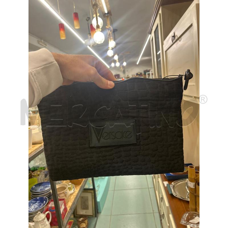 POCHETTE VERSACE NERA | Mercatino dell'Usato Martina franca 1
