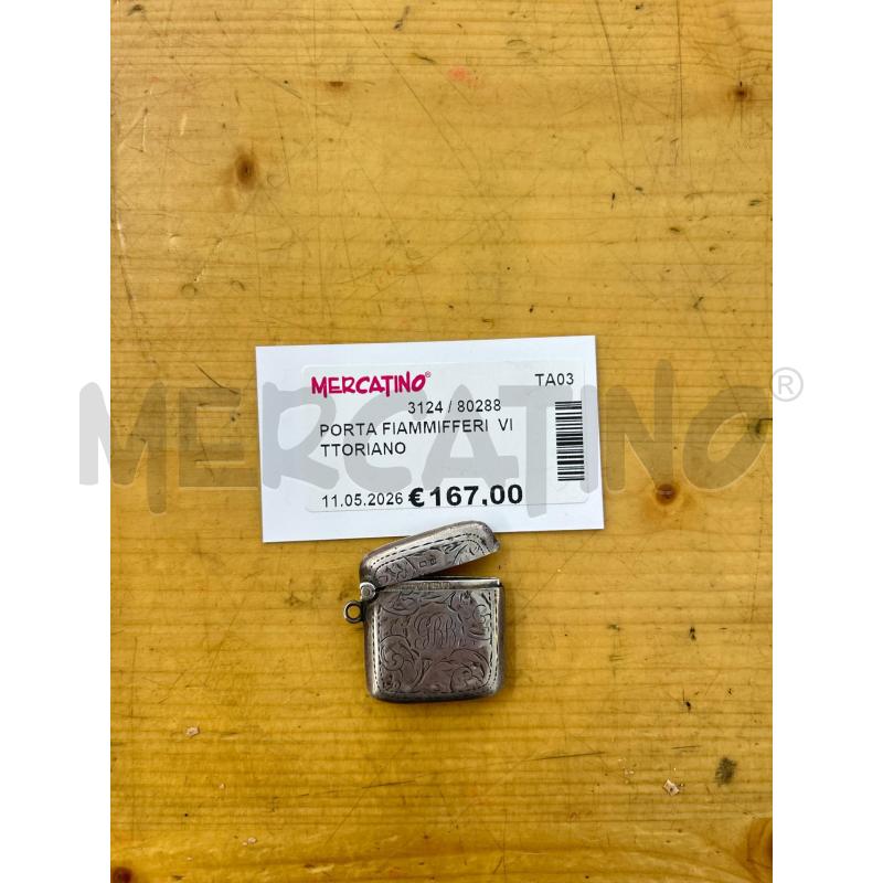 PORTA FIAMMIFFERI  VITTORIANO   | Mercatino dell'Usato Martina franca 1