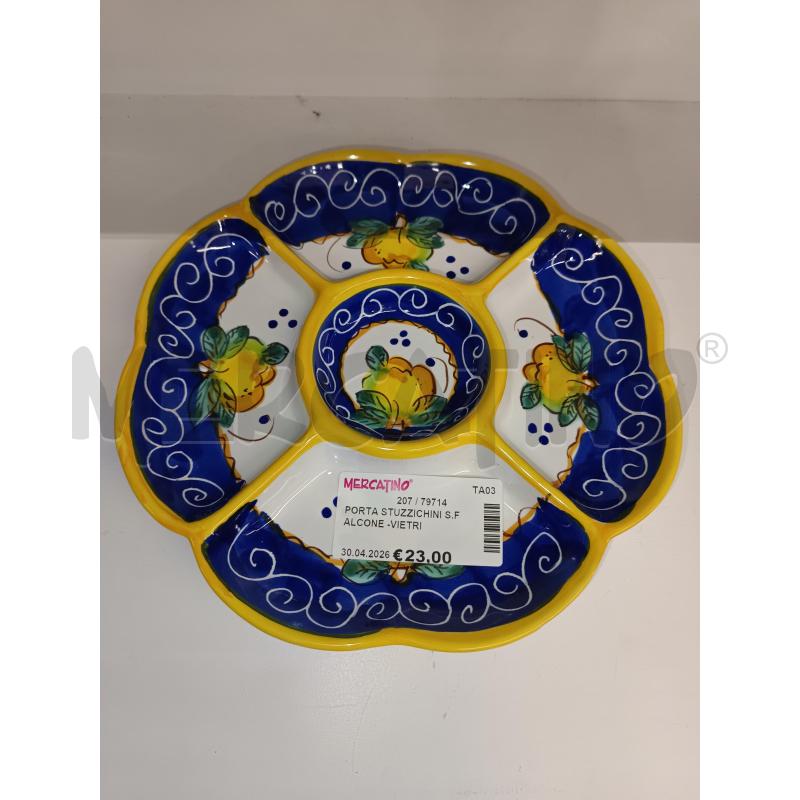 PORTA STUZZICHINI S.FALCONE -VIETRI | Mercatino dell'Usato Martina franca 1