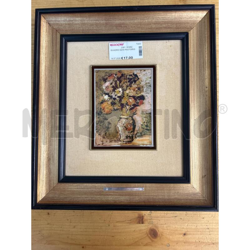 QUADRO EZIO PASTORIO  | Mercatino dell'Usato Martina franca 1