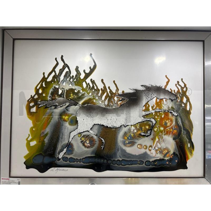 QUADRO MORENO CAVALLO LUIS GUEVARA | Mercatino dell'Usato Martina franca 1