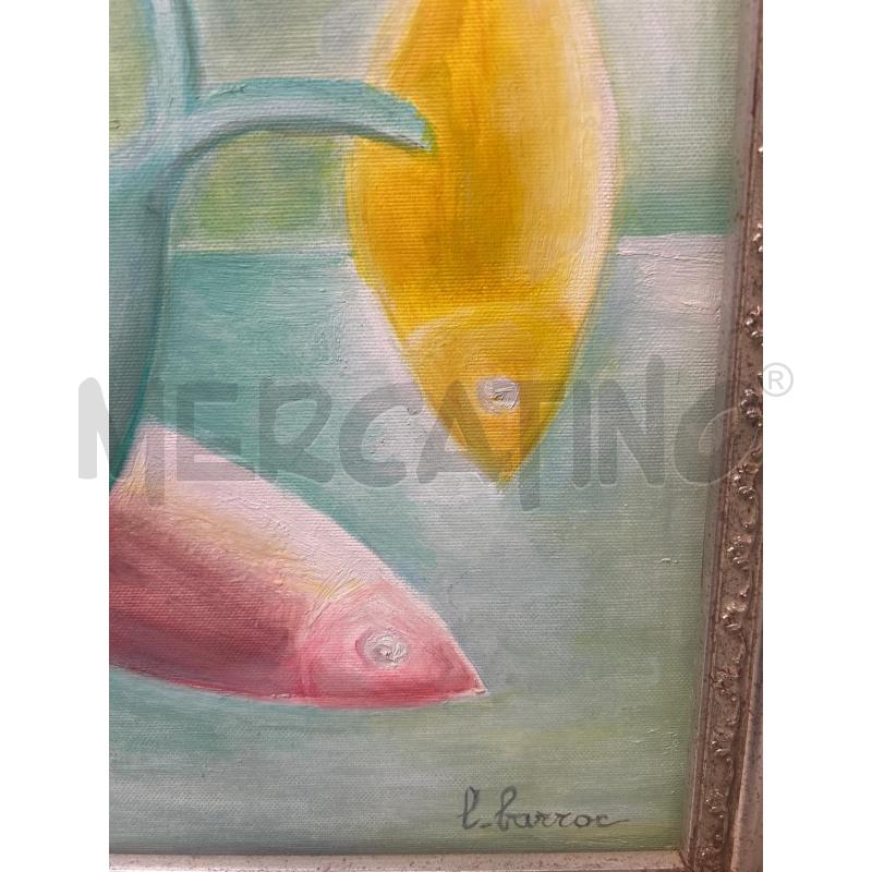 QUADRO PESCI COLORAT  | Mercatino dell'Usato Martina franca 2