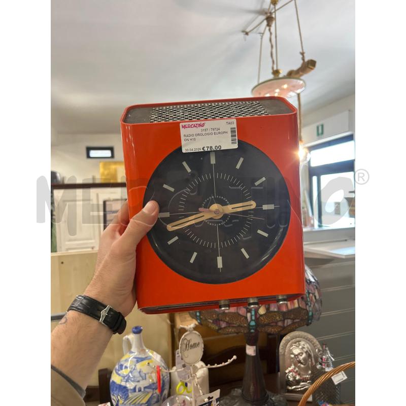RADIO OROLOGIO EUROPHON H10 | Mercatino dell'Usato Martina franca 3