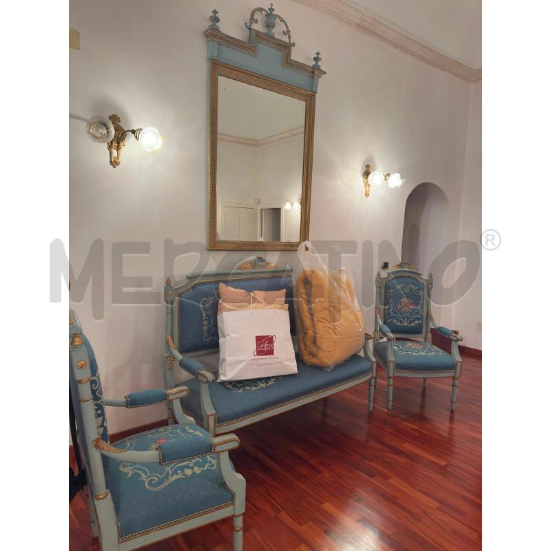 SALOTTINO D'EPOCA AZZURRO | Mercatino dell'Usato Martina franca 1
