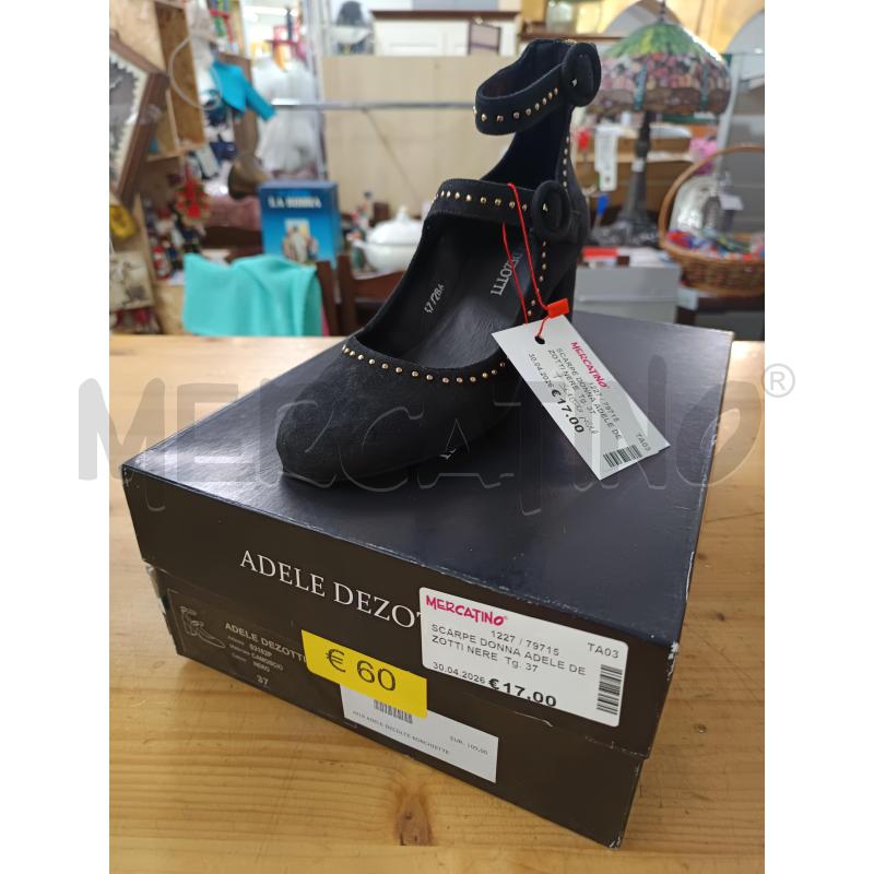 SCARPE DONNA ADELE DEZOTTI NERE | Mercatino dell'Usato Martina franca 1