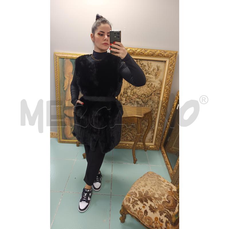 SMANICATO DONNA RRD NERO | Mercatino dell'Usato Martina franca 1