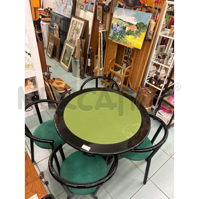 TAVOLO DA GIOCO +4 SEDIE  | Mercatino dell'Usato Martina franca 1