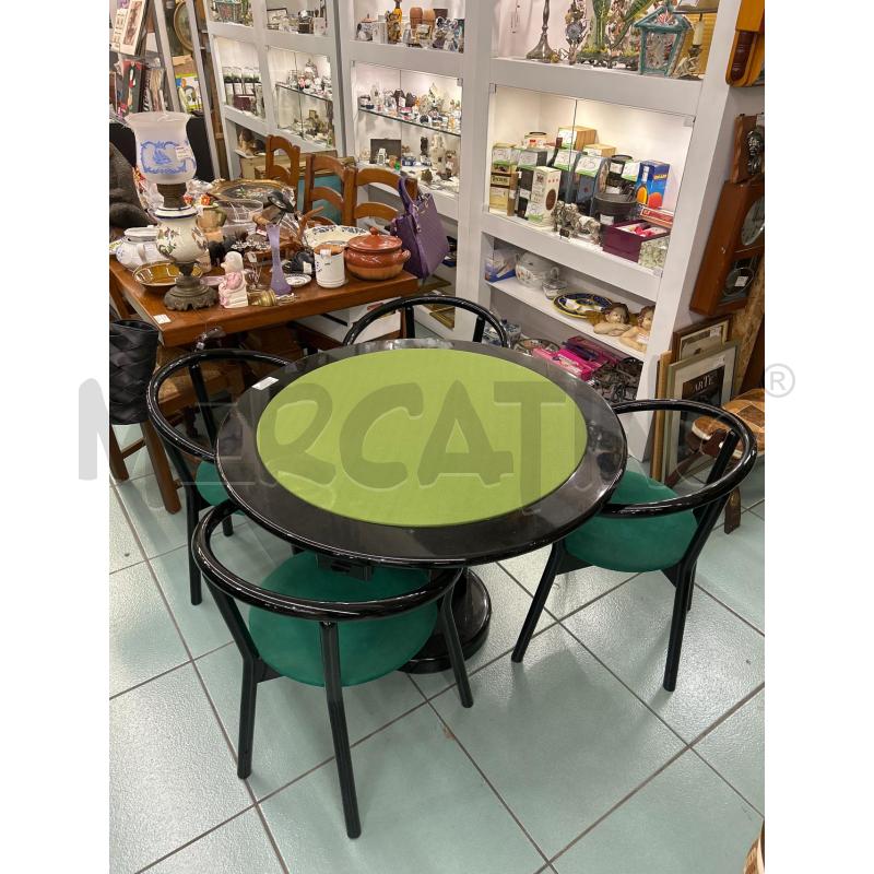 TAVOLO DA GIOCO +4 SEDIE  | Mercatino dell'Usato Martina franca 3