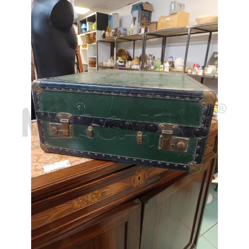 VALIGIA VINTAGE POSTA ABITI  | Mercatino dell'Usato Martina franca 3