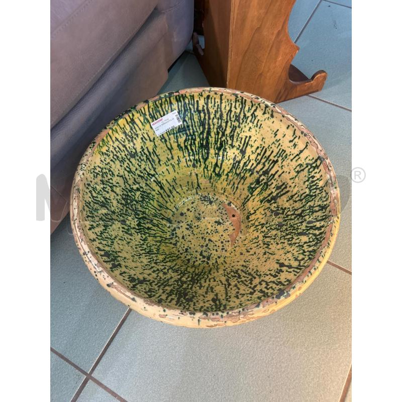 VASO IN TERRACOTTA VERDE | Mercatino dell'Usato Martina franca 1