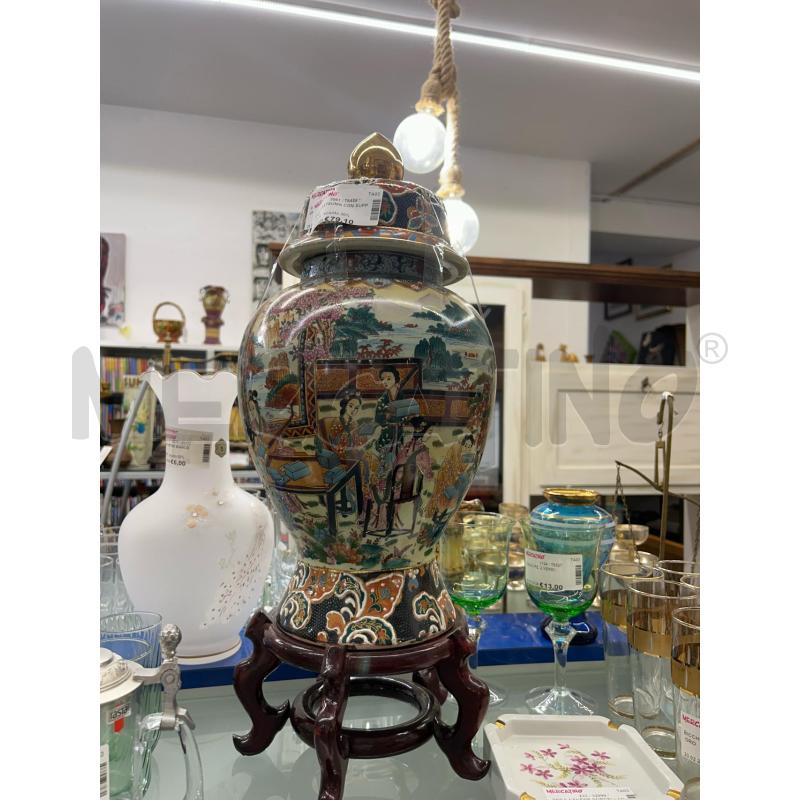 VASO SATSUMA CON SUPPORTO | Mercatino dell'Usato Martina franca 1