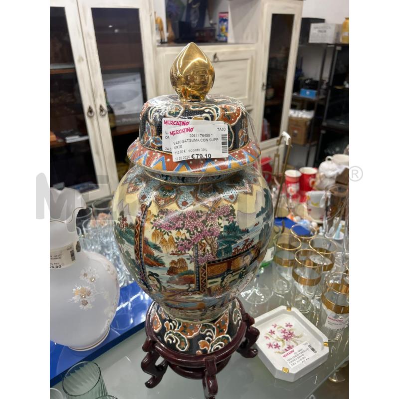 VASO SATSUMA CON SUPPORTO | Mercatino dell'Usato Martina franca 3
