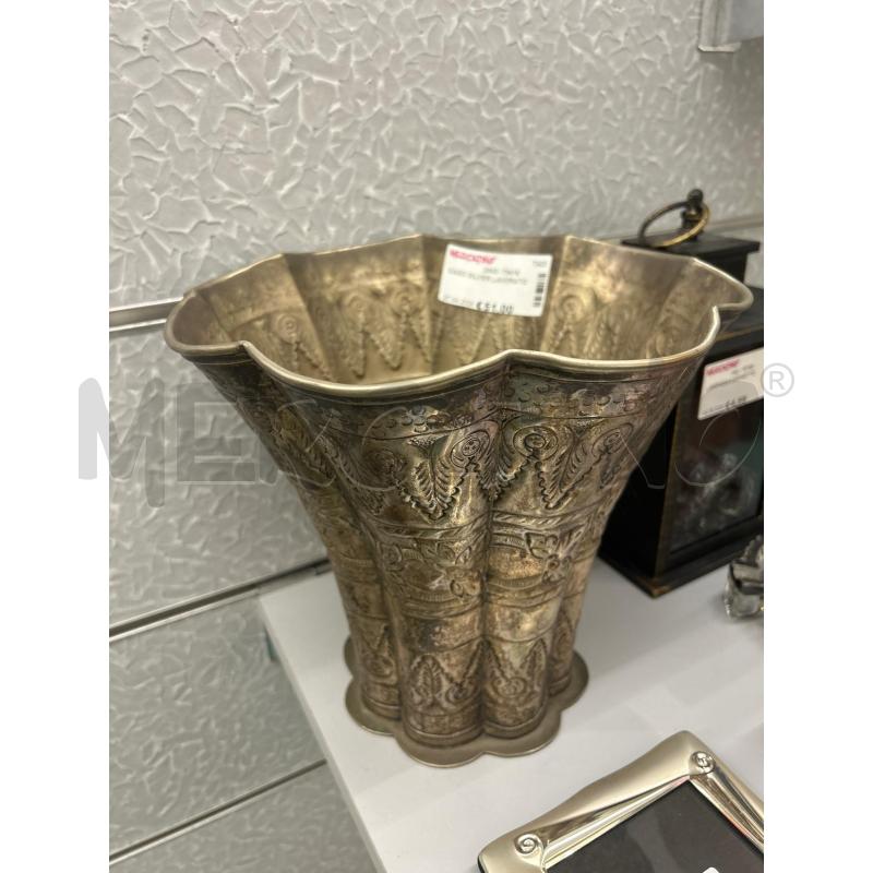 VASO SILVER LAVORATO  | Mercatino dell'Usato Martina franca 1