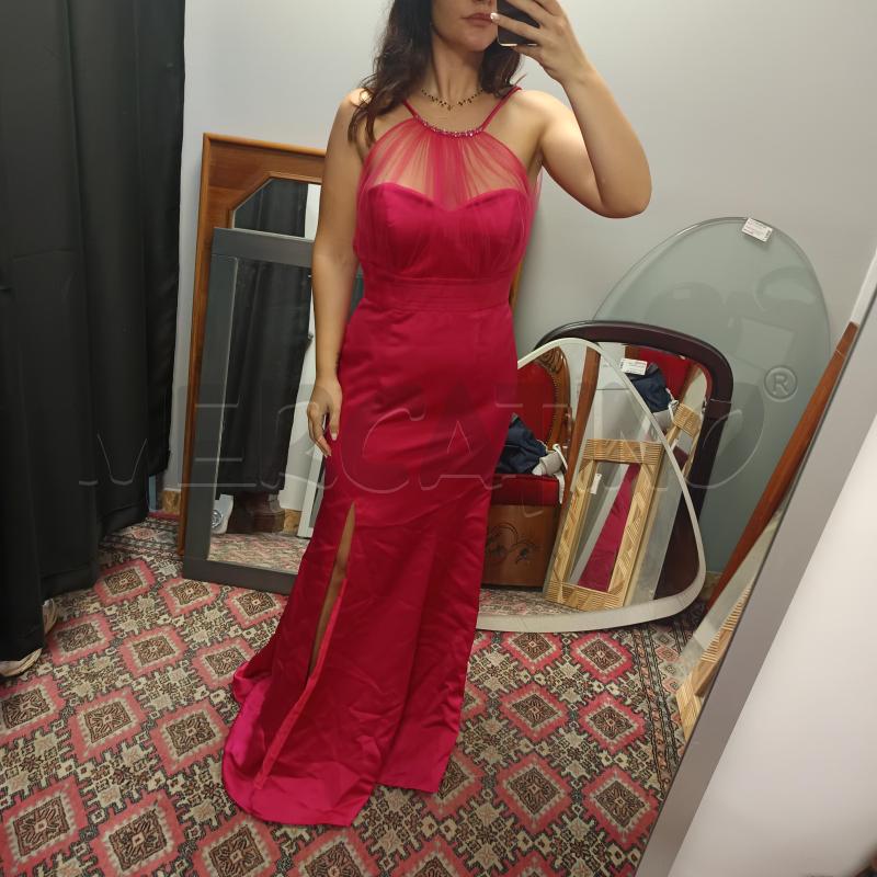VESTITO DONNA AINHOA FUCSIA | Mercatino dell'Usato Martina franca 1