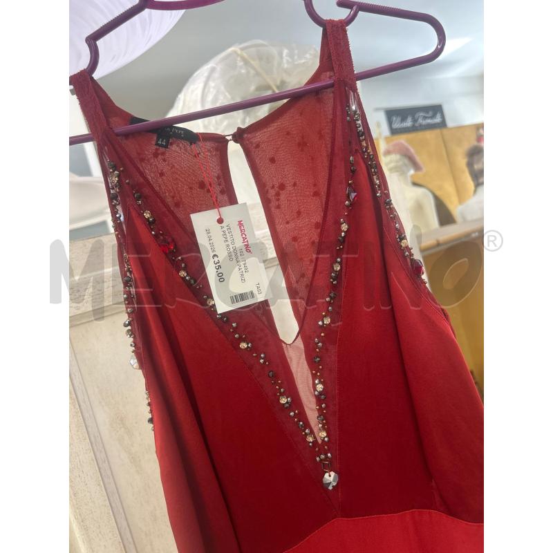 VESTITO DONNA PATRIZIA PEPE ROSSO | Mercatino dell'Usato Martina franca 2