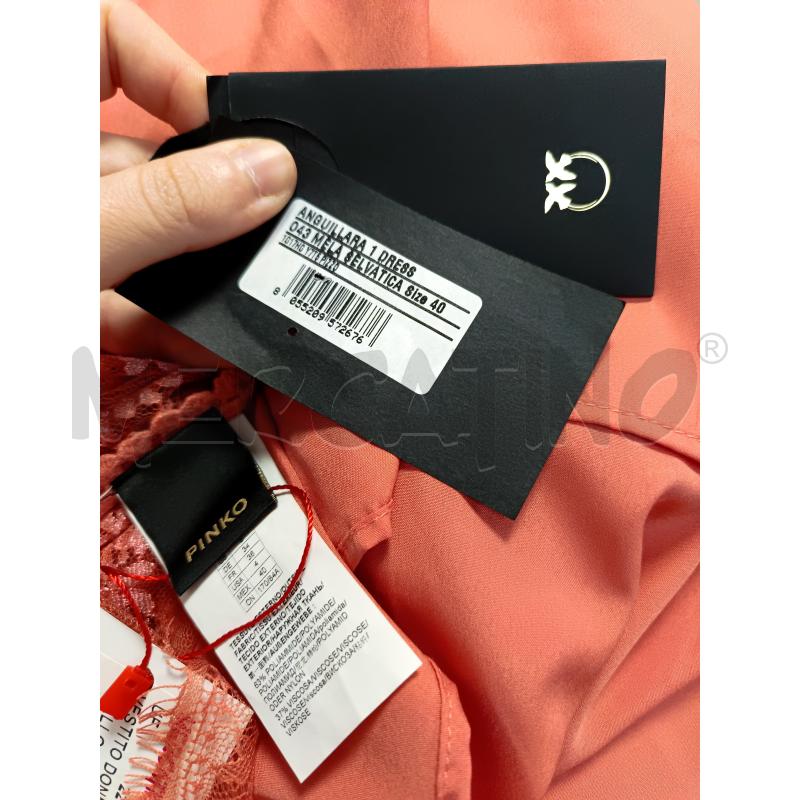VESTITO DONNA PINKO CORALLO | Mercatino dell'Usato Martina franca 3