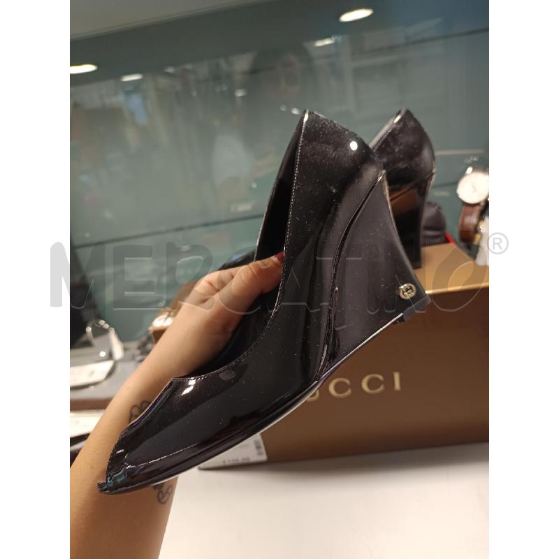 ZEPPA GUCCI NERA VERNICE TG.37.5 | Mercatino dell'Usato Martina franca 2