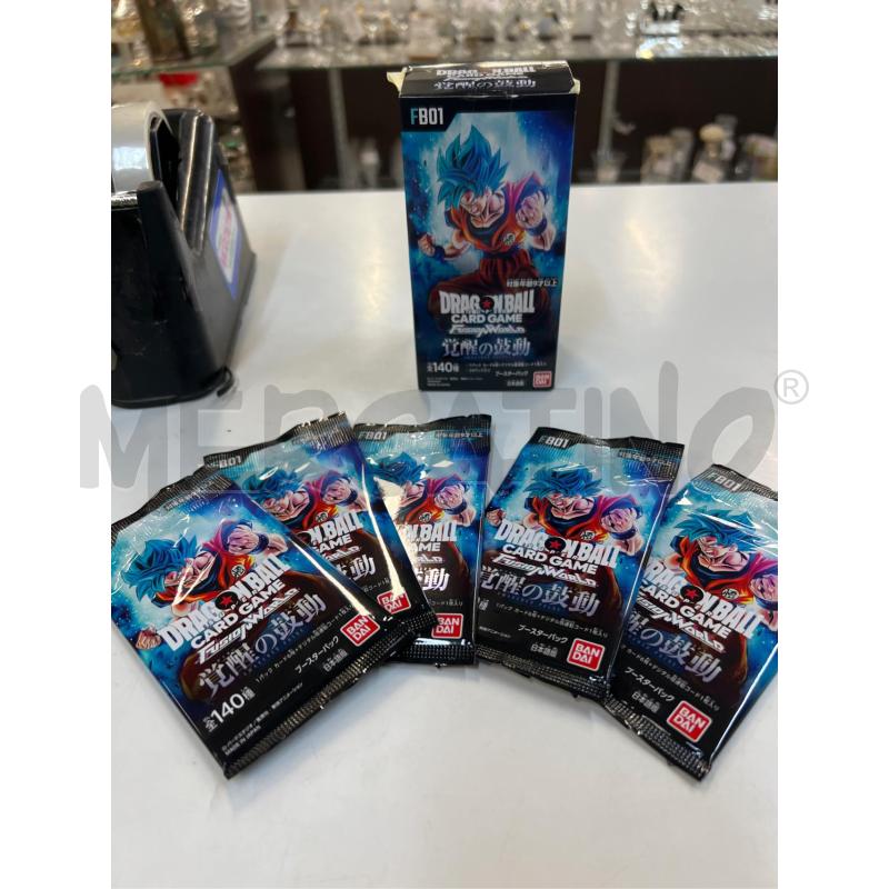 5 PACK DRAGON BALL SUPER CARD GAME FUSION WORLD FB-01 -JAPAN | Mercatino dell'Usato Teramo 2