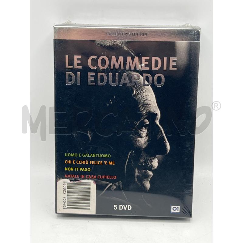 DVD LE COMMEDIE DI EDUARDO COLLECTOR'S SILVER NUOVO NOS PELLICOLATO 5 DVD | Mercatino dell'Usato Teramo 1