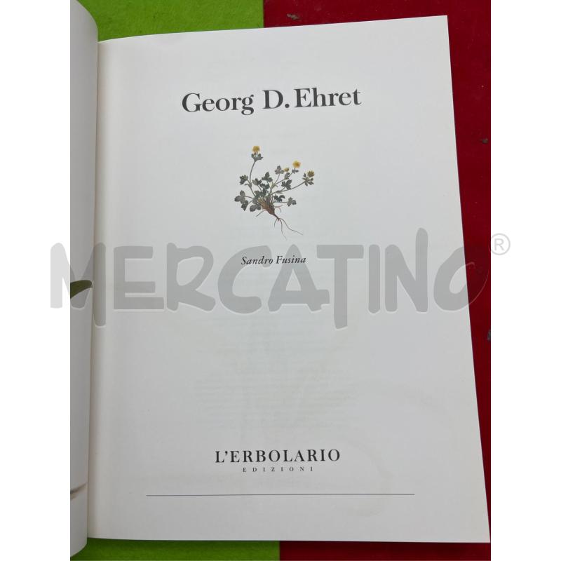 LIBRO GEORG D EHRET L'ERBOLARIO | Mercatino dell'Usato Teramo 3