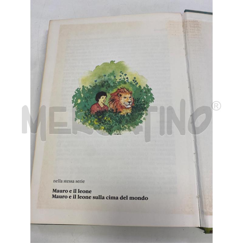 LIBRO RARO PININ CARPI - MAURO E IL LEONE NEL GRANDE MARE ARNOLDO MONDADORI EDITORE - 1987 | Mercatino dell'Usato Teramo 3