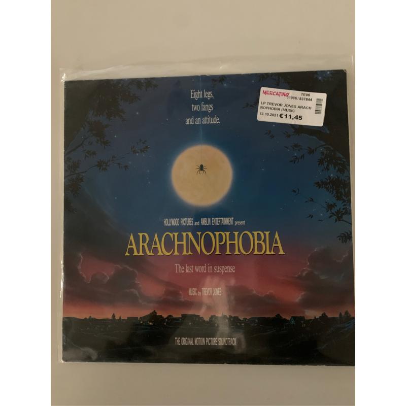 LP TREVOR JONES ARACHNOPHOBIA (MUSIC FROM AND INSPIRED BY THE ORIGINAL MOTION PICTURE SOUNDTRACK) | Mercatino dell'Usato Teramo 1