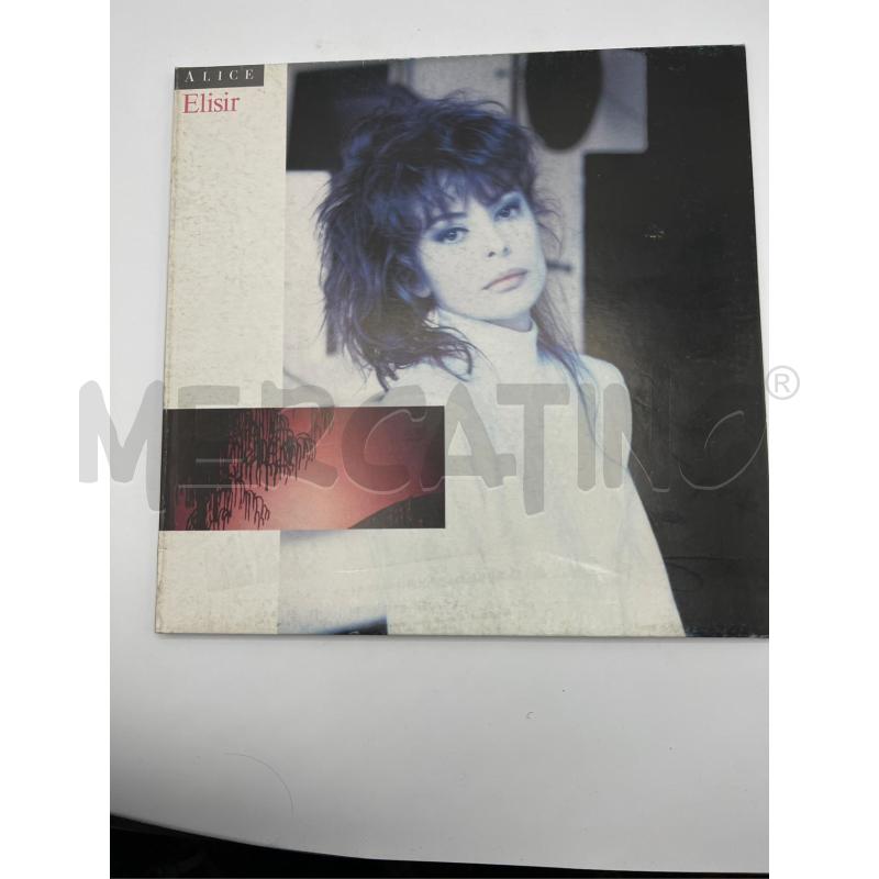 LP VINILE ALICE ELISIR 1987 EMI ITALY | Mercatino dell'Usato Teramo 1