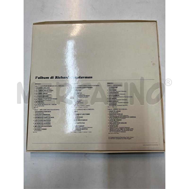 LP VINILE RICHARD CLAYDERMAN L'ALBUM BOX COMPLETO | Mercatino dell'Usato Teramo 2