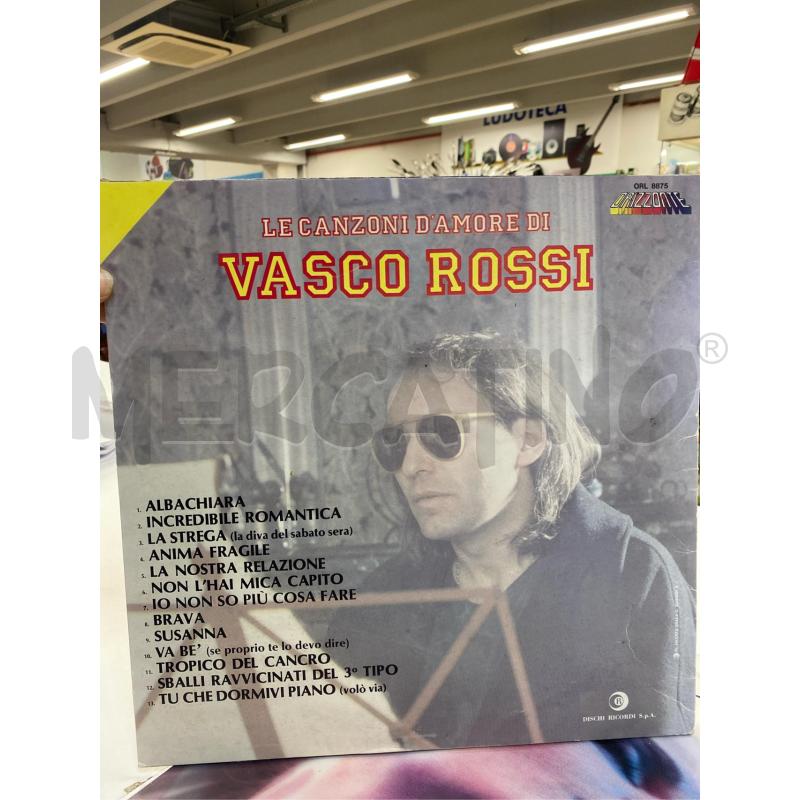 LP VINILE VASCO ROSSI LE CANZONI D'AMORE
