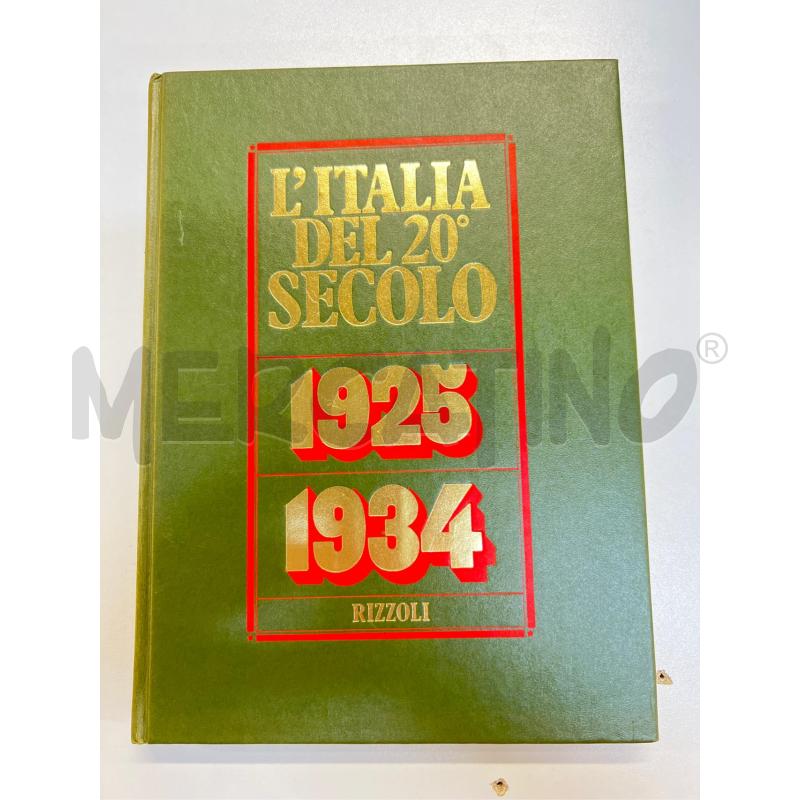 L'ITALIA DEL 20 SECOLO DAL 1899 AL 1970 IN 8 VOLUMI COMPLETA RIZZOLI ANNO 1977  | Mercatino dell'Usato Teramo 1