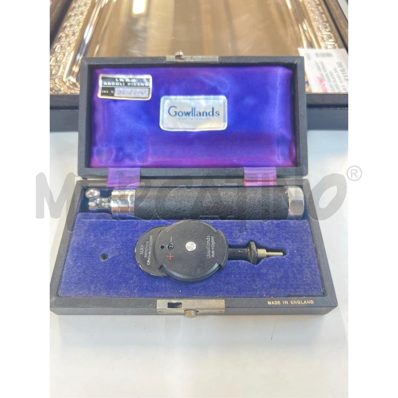 OPHTHALMOSCOPE BY GOWLLANDS ENGLAND, CASED & WORKING  | Mercatino dell'Usato Teramo 1