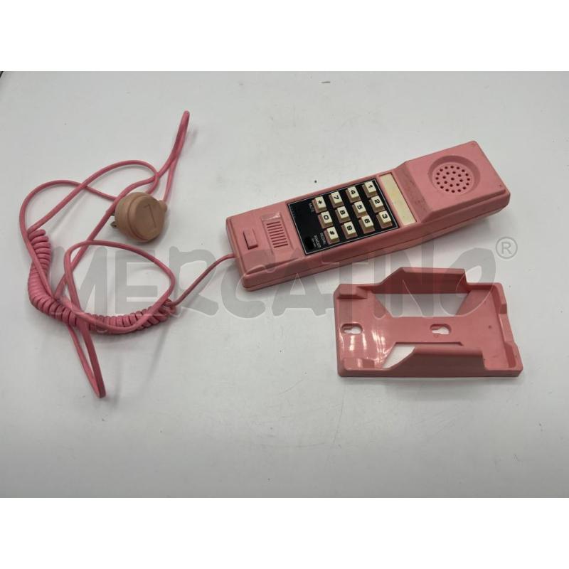 TELEFONO FISSO ROSA PLASTICA | Mercatino dell'Usato Teramo 1