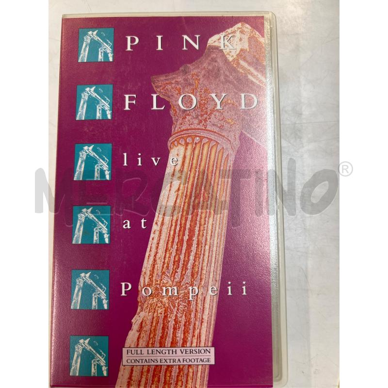 VHS PINK FLOYD LIVE AT POMPEII | Mercatino dell'Usato Teramo 1