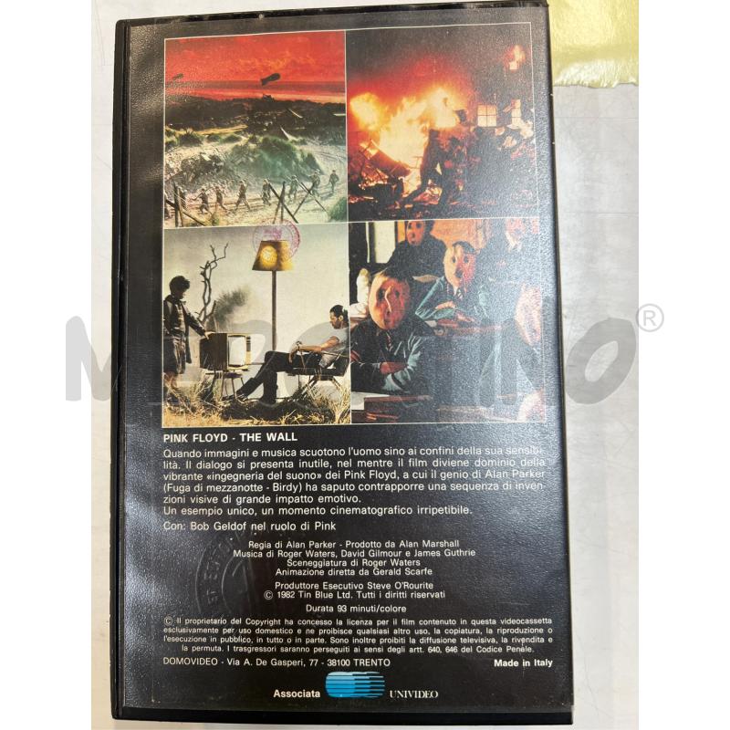 VHS PINK FLOYD THE WALL | Mercatino dell'Usato Teramo 2