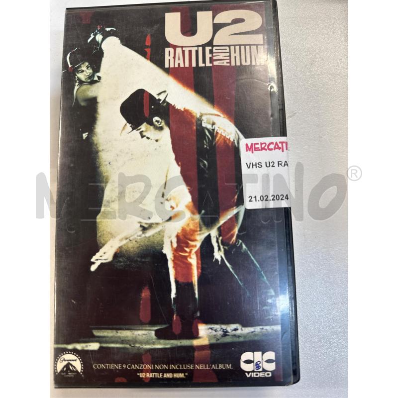 VHS U2 RATTLE AND HUM | Mercatino dell'Usato Teramo 1
