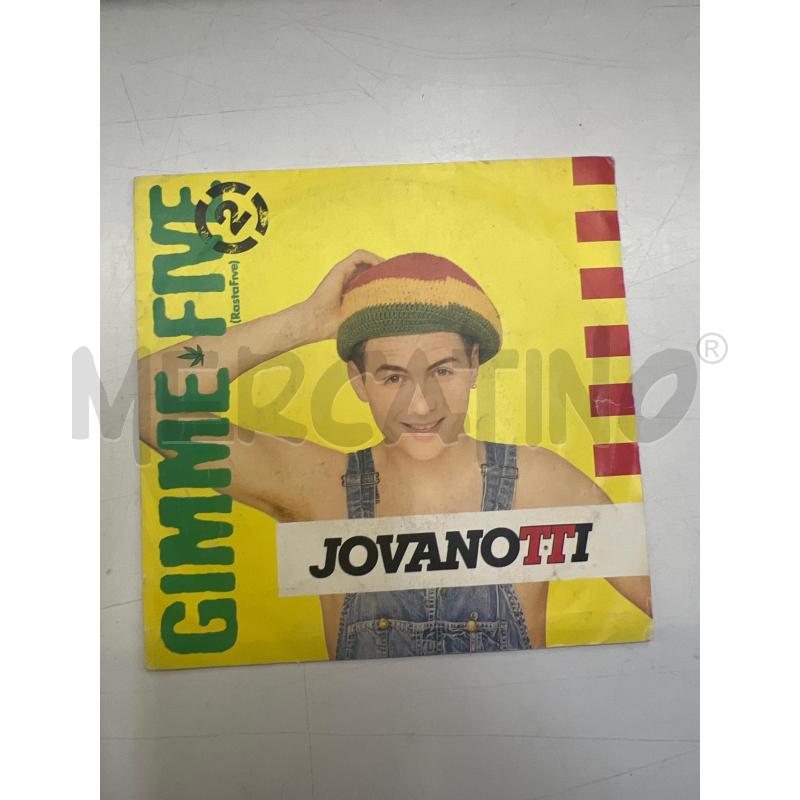 45 GIRI JOVANOTTI GIMME FIVE | Mercatino dell'Usato Teramo 1